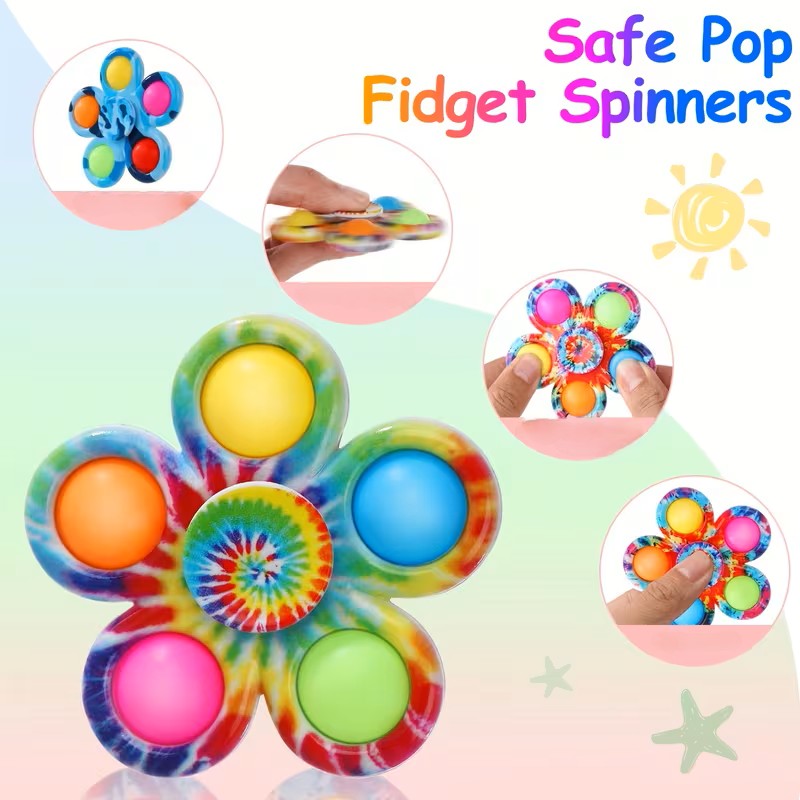 Fidget popper spinner