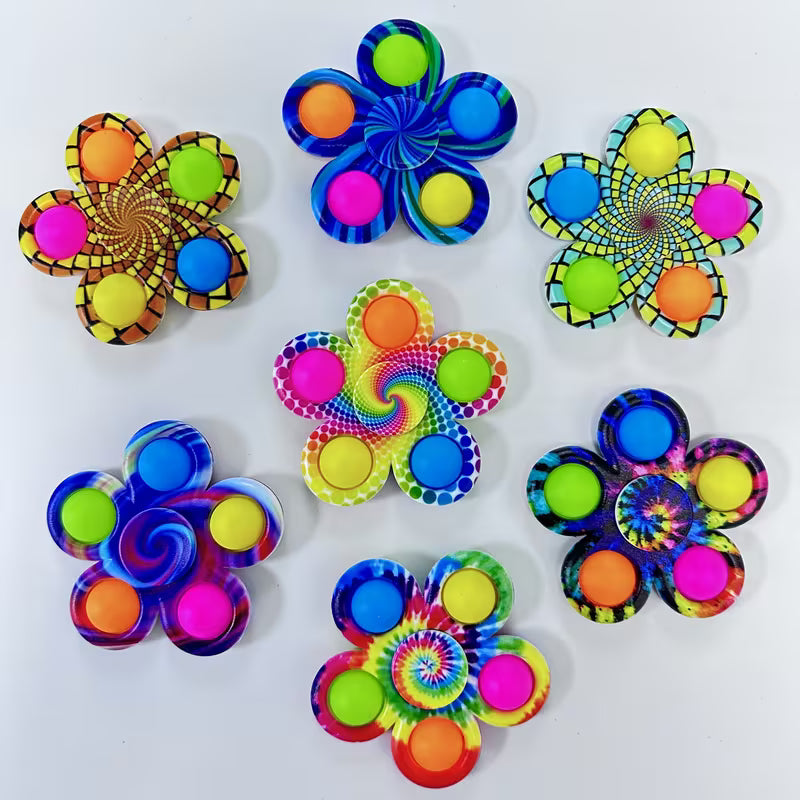 Fidget popper spinner
