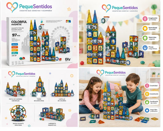 Bloques magneticos 97 pcs